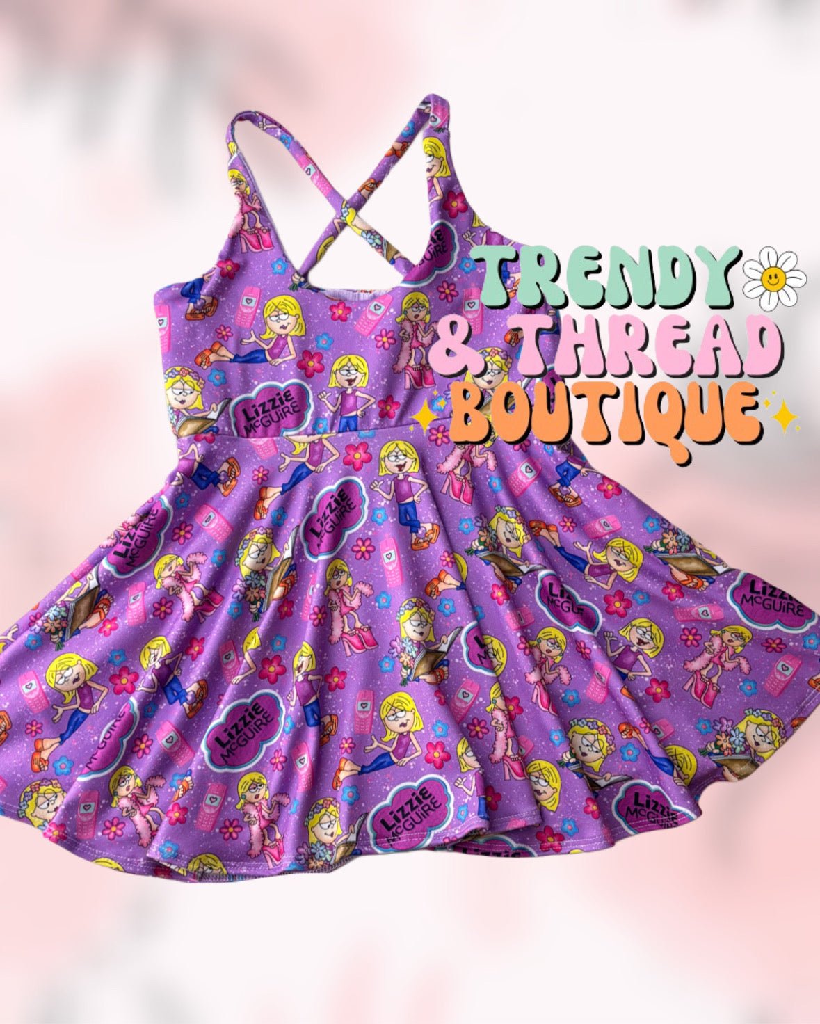 Lizzie strap dress