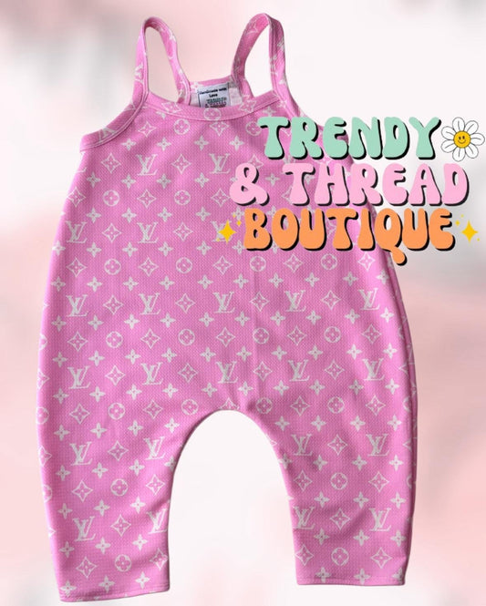 Pink Terran romper