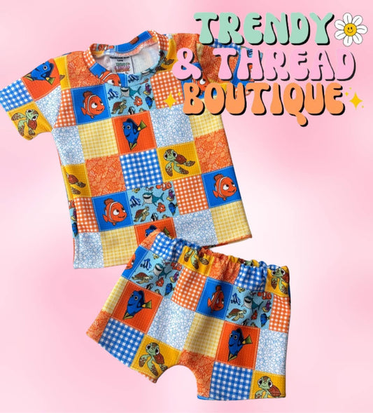 Fish patchwork