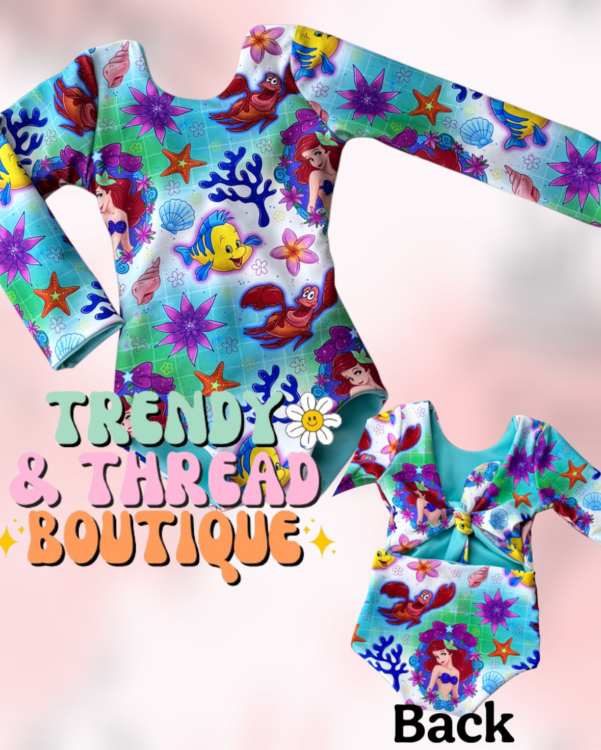 Mermaid rash guard