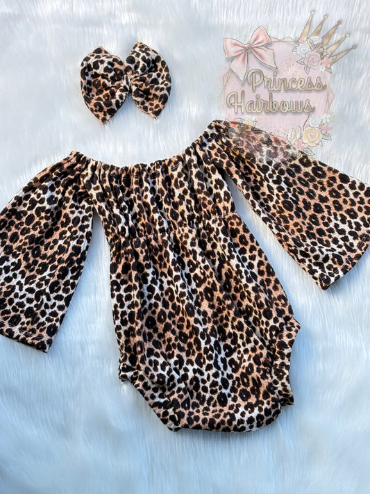 cheetah bellami romper