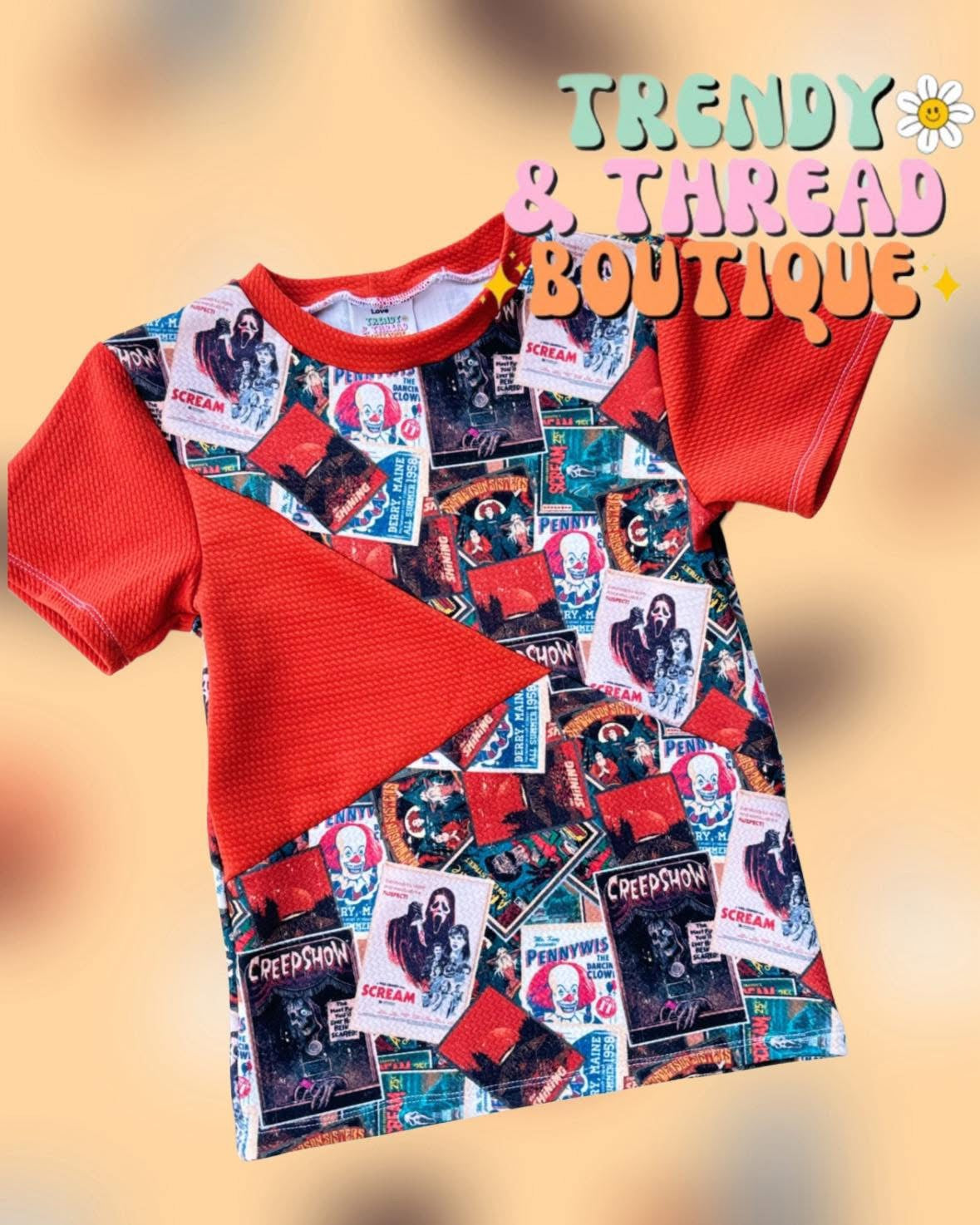 Patchwork tee