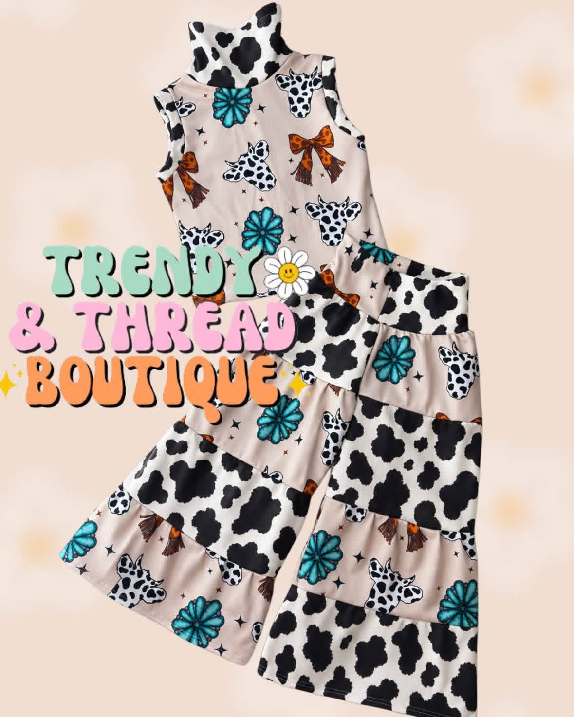 Western pants set
