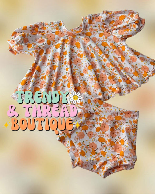Floral dress set